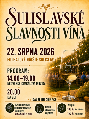 slavnosti vína - plakát